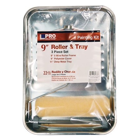 Pro Solutions 9 in. 3-Pc Roller Cov Kit 34338